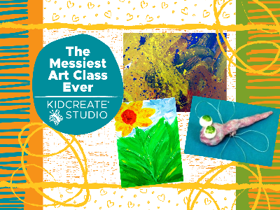 Kidcreate Studio - Mansfield. The Messiest Art Class Ever Weekly Class (9-14 Years)