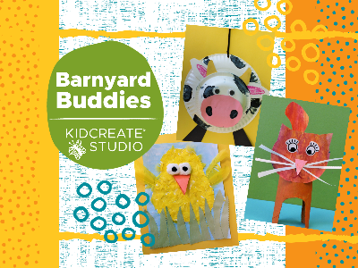 Kidcreate Studio - Johns Creek. Barnyard Buddies- Weekly Classes (2-5Y)
